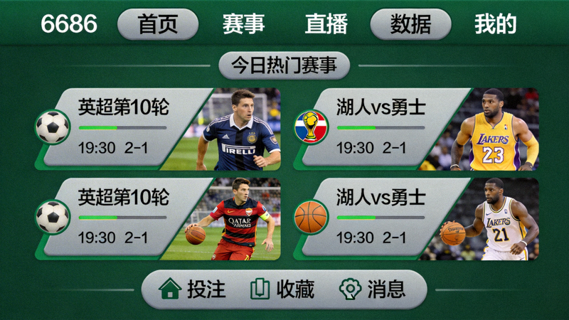 6686体育旧版用户界面经典设计截图